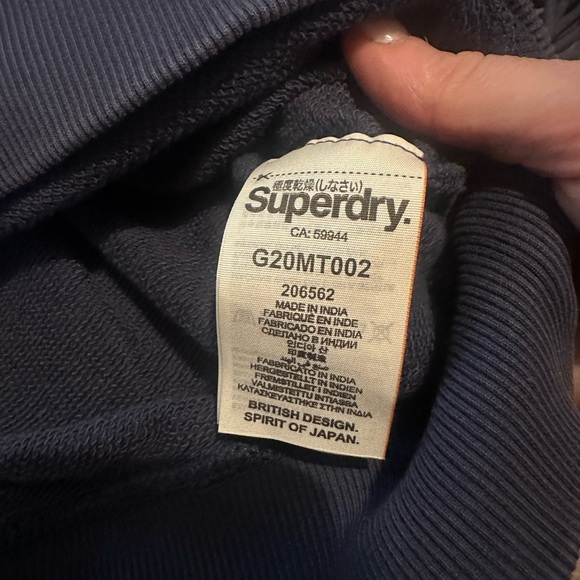 Superdry Festival Fringe Sweatshirt, Small - Picture 3 of 3